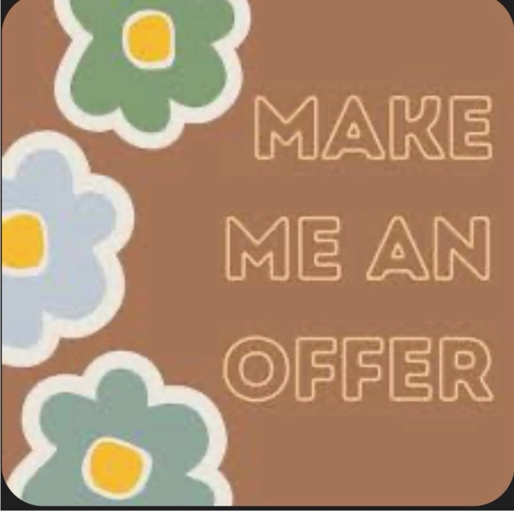Always open to offers and will consider all reasonable offers:))